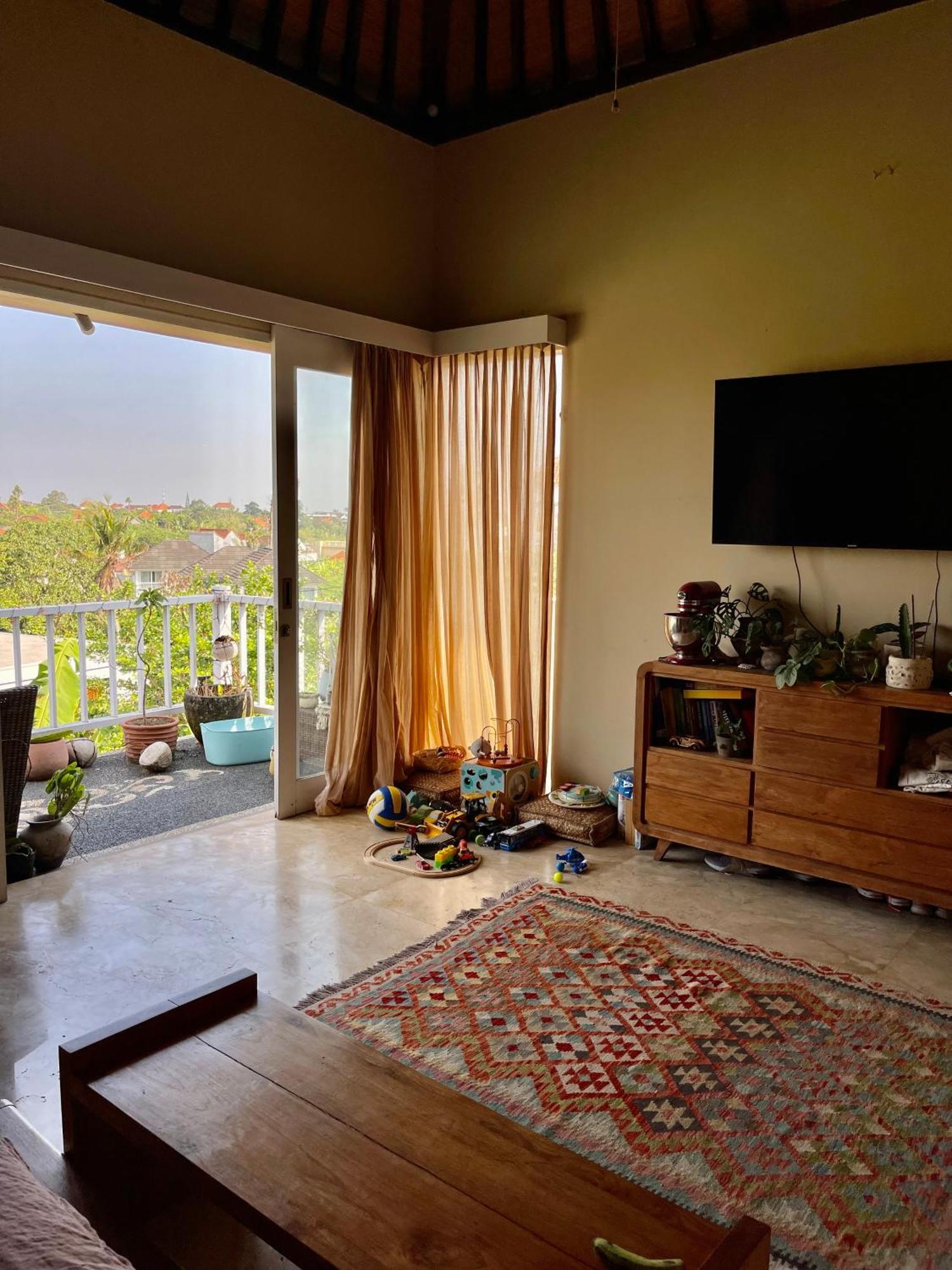 Private Suite In A Kids Friendly Big Shared Villa In Canggu Екстериор снимка